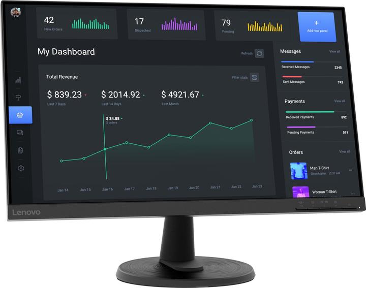 Lenovo C24-40 (1920 x 1080 pixels, 23.80")