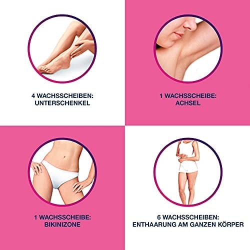 Immagine prodotto Veet Set di cera calda Spawax, 6 dischi di cera (1 x)