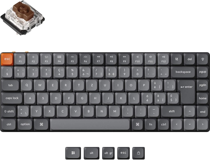 Produktbild Keychron K3 Max (CH, Kabellos, Kabelgebunden)