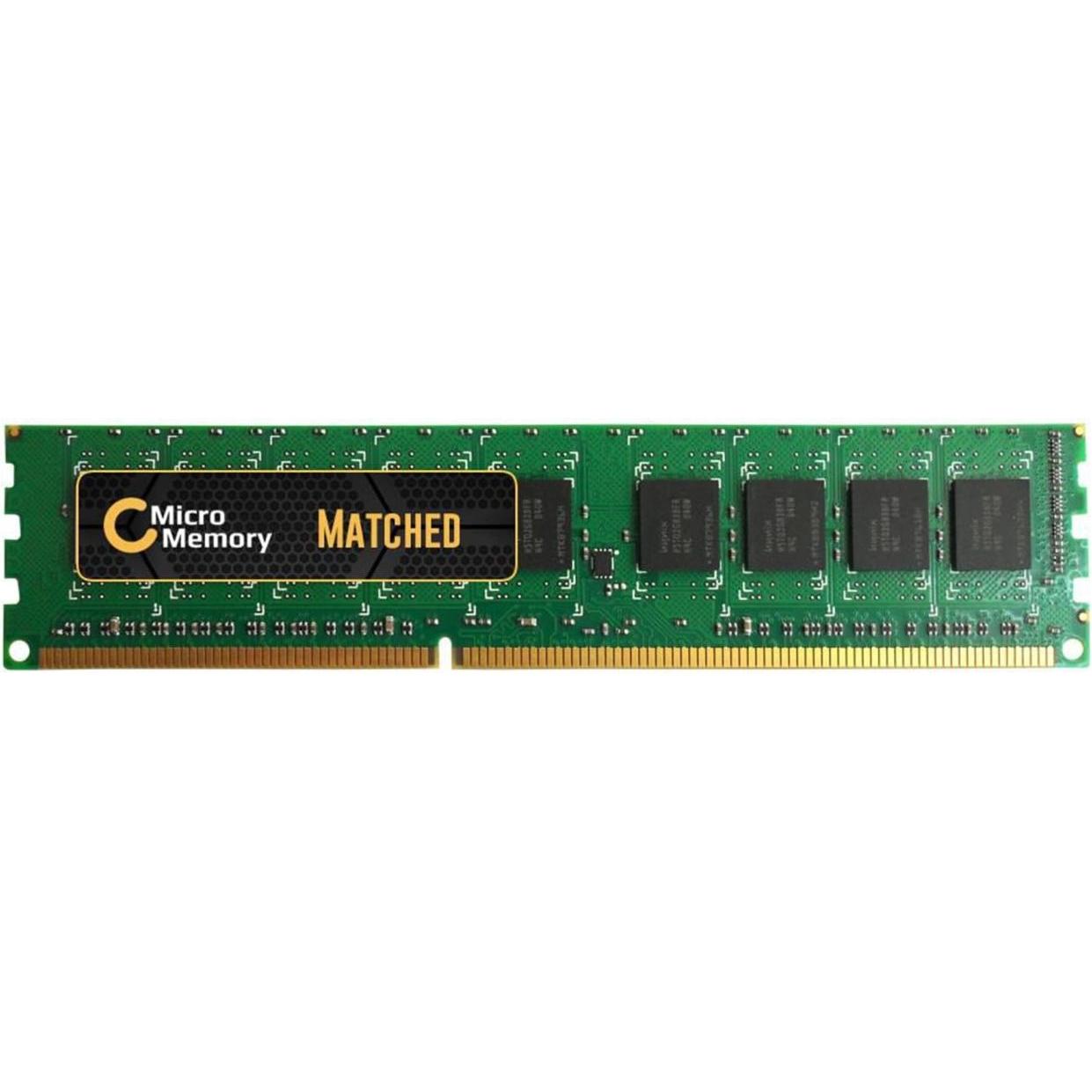CoreParts 4 GB Speichermodul 1333 MHz DDR3 MAJOR (1 x 4GB), RAM Modellspezifisch, Grün