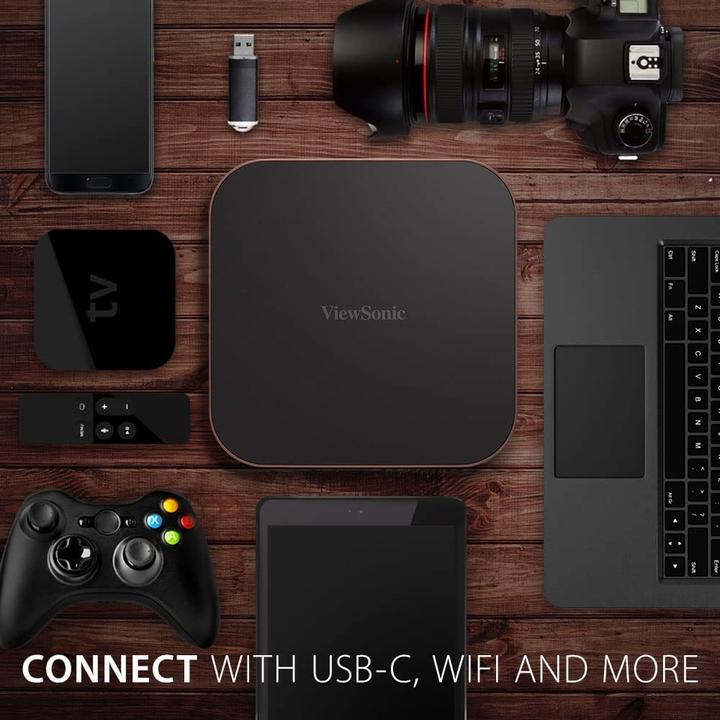 Actual product image Viewsonic M2 LED projector, 1200 lumen