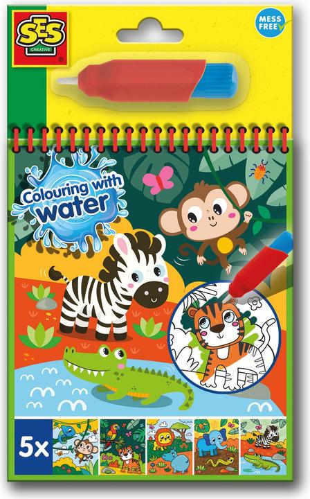 Ses Malbuch Malen mit Wasser Safari