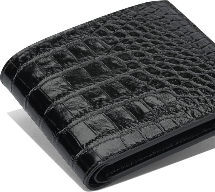 Actual product image Tom Ford Crocodile print leather wallet