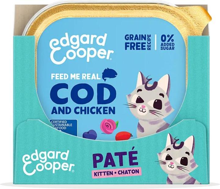 Produktbild Edgard & Cooper Paté (Junior, 16 Stk., 1360 g)