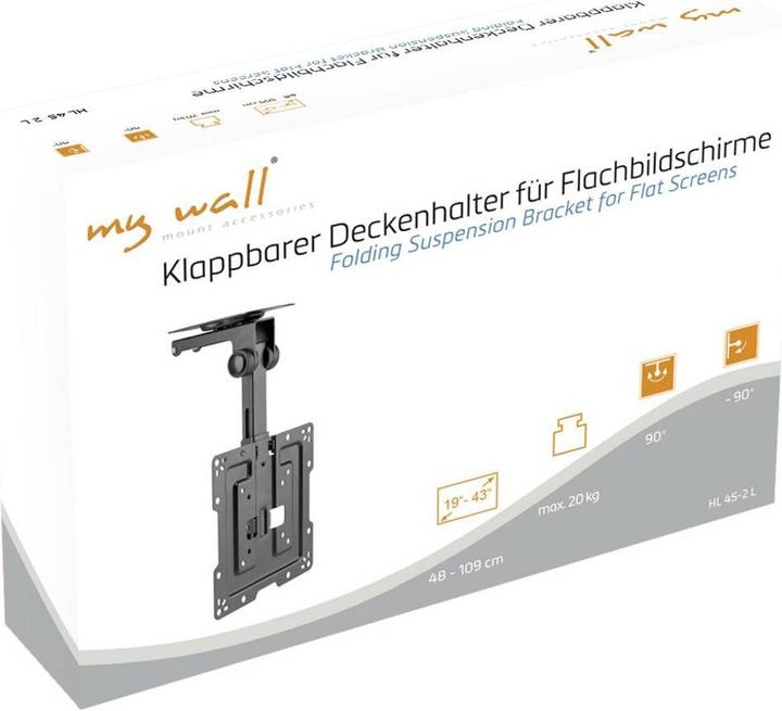 Produktbild myWall HL 45-2 L (Decke, 43", 20 kg)