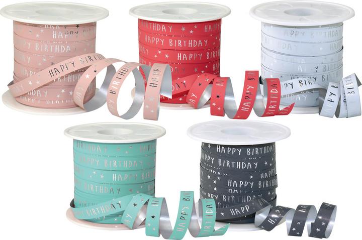 Actual product image Präsent Ribbon Happy Birthday (Gift ribbon)