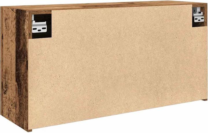 Actual product image VidaXL Bathroom wall cabinet in reclaimed wood look 80x25x40 cm wood-based material (80 x 25 x 40 cm)