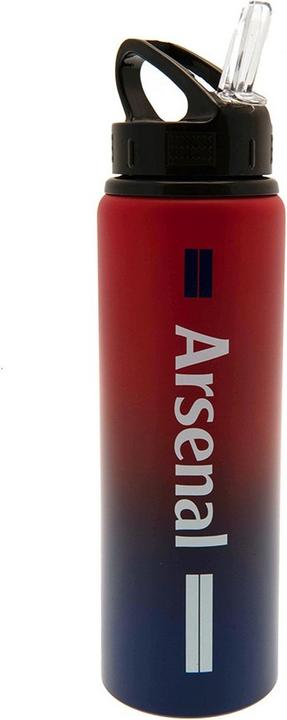 Actual product image Arsenal FC Water Bottle Striped Aluminium (0.75 l)