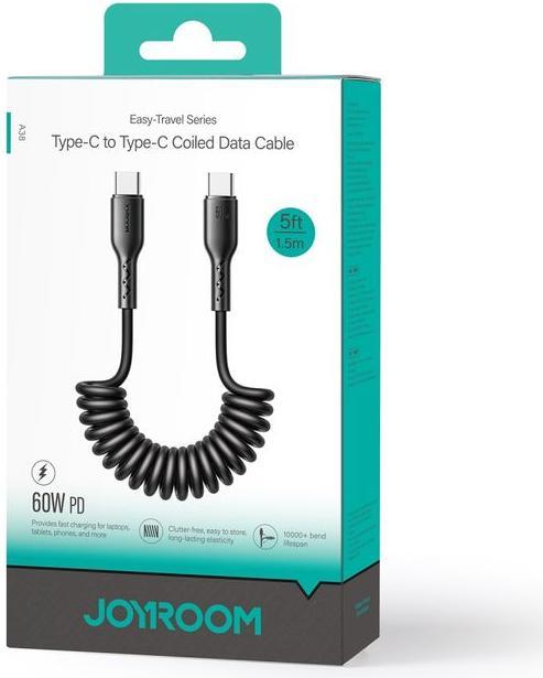 Actual product image Joyroom USB C – USB C (1.50 m, USB 3.2 Gen 1, 60 W)