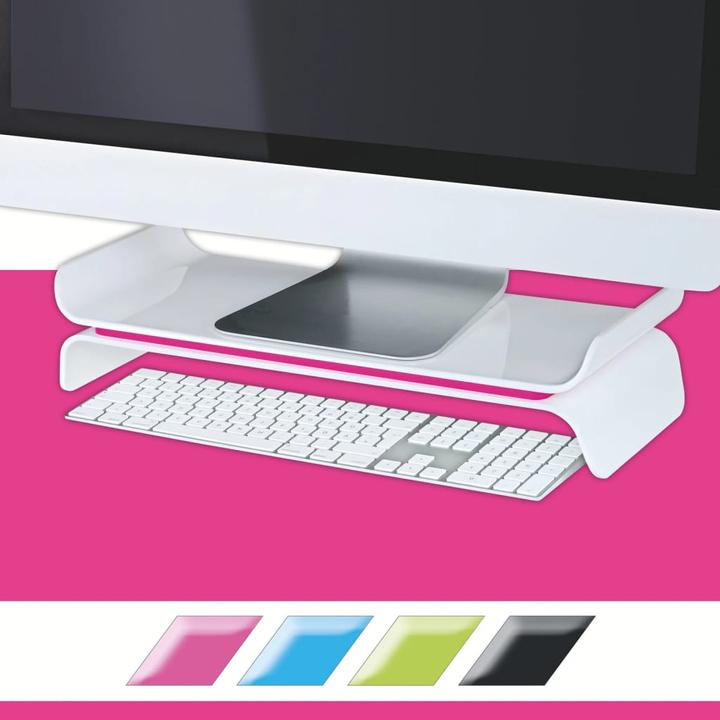 Image du produit Leitz Support d'écran WOW 65040023 blanc/rose