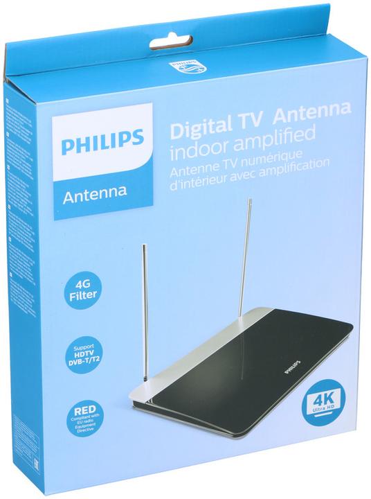 Produktbild Philips DVB-T Zimmerantenne SDV6227/12 (Zimmerantenne, 47 dB, DVB-T / -T2, UKW / MW / LW)