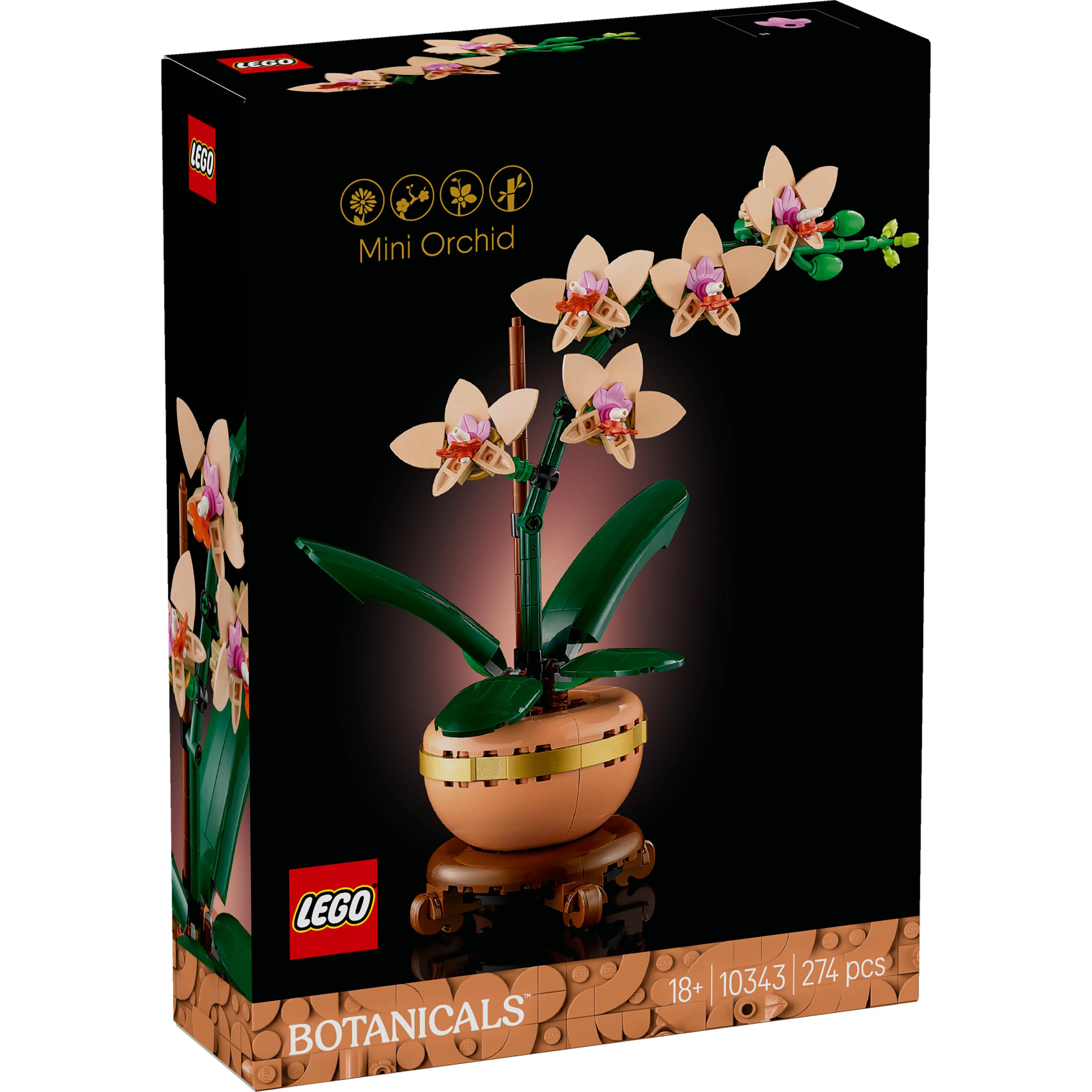 Thumbnail - LEGO Mini-Orchidee (10343, LEGO Botanical)