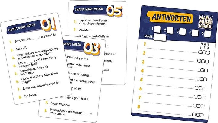 Produktbild Asmodée Mafia Minze Molch (Deutsch, 2 - 8 Spieler)