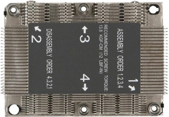 Productafbeelding Supermicro 2u Passieve Cpu Koelplaat (64 mm)