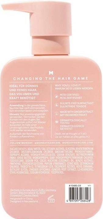 Actual product image Monday Volume Strength & Fullness Conditioner 350ml (350 ml)