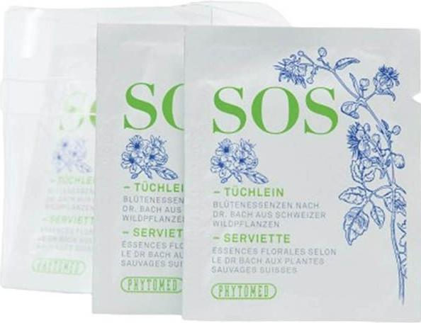 Produktbild Phytomed SOS Tüchlein (12 Stück, Tücher, 100 g)