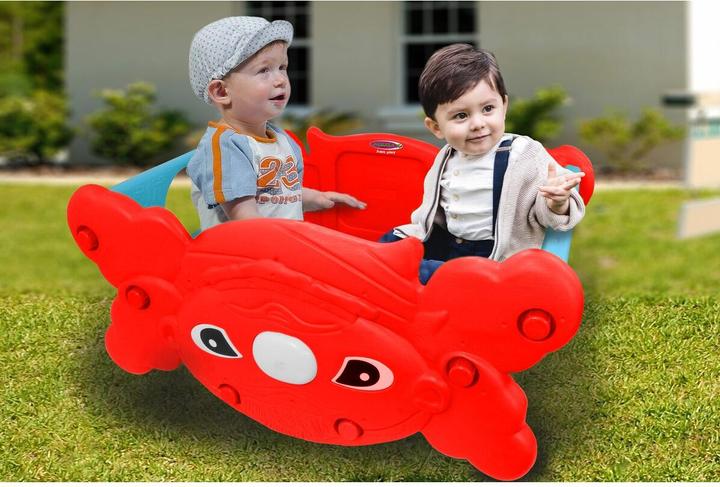 Immagine prodotto Jamara Set di sedute per bambini Sit and Swing 2in1 rosso (Dinette per bambini)