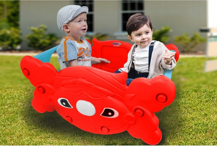 Actual product image Jamara Children's Seating Set Sit and Swing 2in1 red (Child seating group)