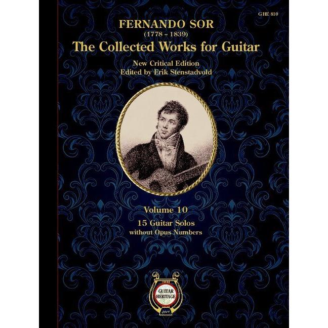 The Collected Guitar Works vol.10 for guitar, Fachbücher von Fernando, Sor