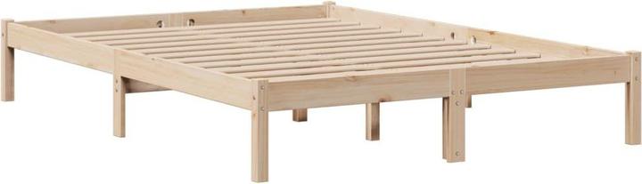 Image du produit vidaXL Bett mit Regal (140 x 200 cm)