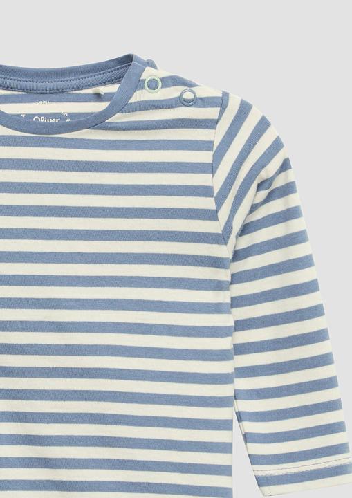 Produktbild S.Oliver T-Shirt Weiches Baumwoll-Longsleeve mit Känguru-Applikation (86)