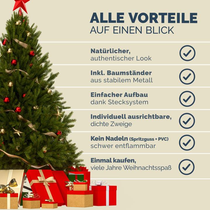 Image du produit Casaria Weihnachtsbaum (140 cm)