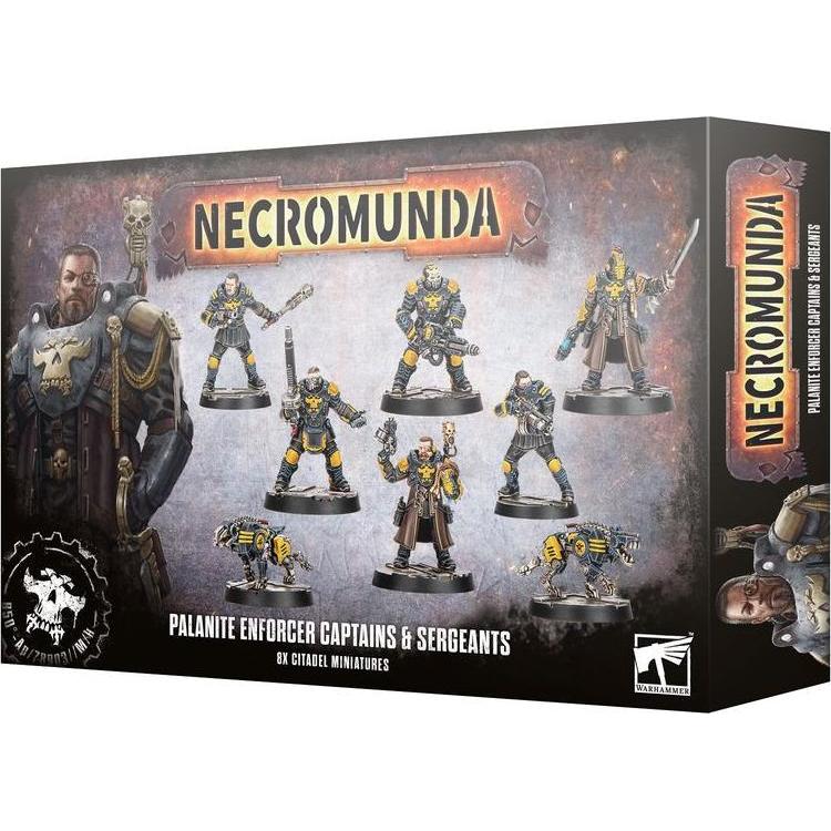 Games Workshop Necromunda : Palanite Enforcer Captains & Sergents