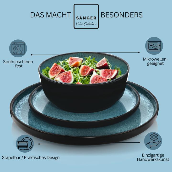 Produktbild Sänger Geschirr Tafelservice Vigo (18 Stück)