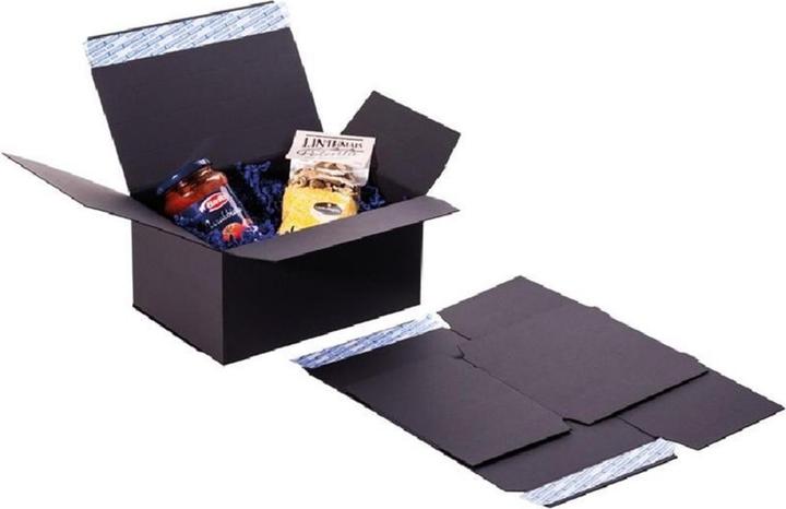 Actual product image Brieger Erecting Box Box 180 x 135 x 100 mm, Black (1 pcs., 13.50 x 18 x 10 cm)