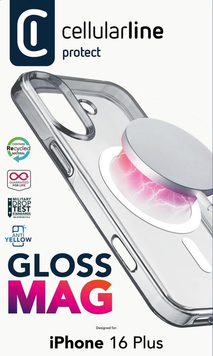 Produktbild Cellularline Gloss MagSafe Case MAG (Apple iPhone 16 Plus)