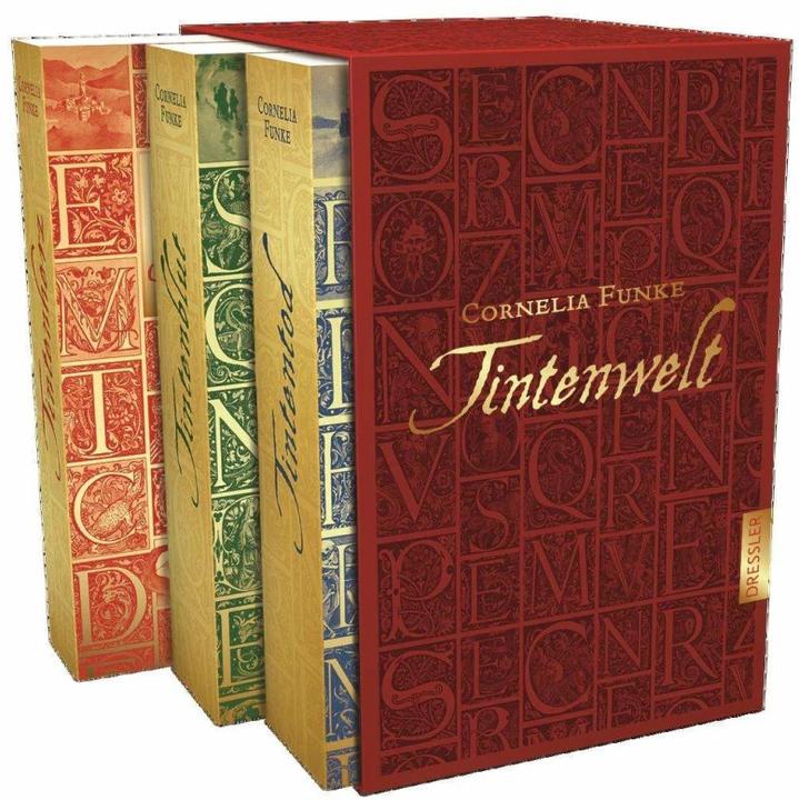 Actual product image Tintenwelt-Schuber (German, Cornelia Funke, 2021)