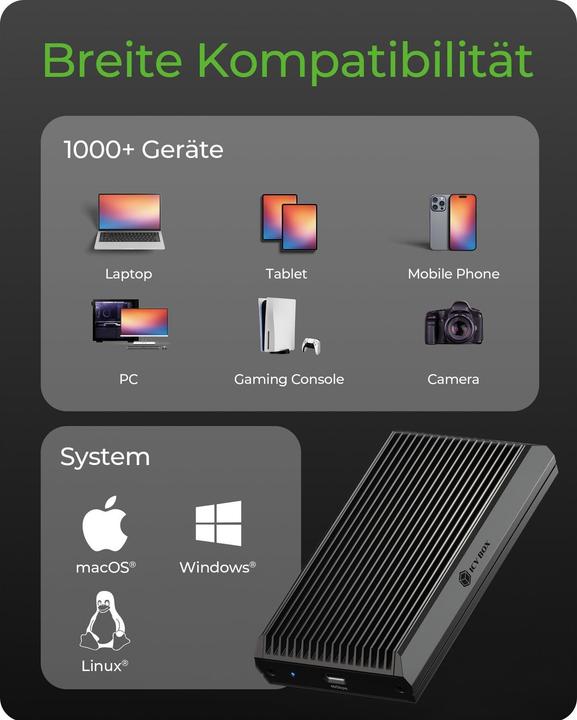 Actual product image Icy Box IB-1920M-C42 (M.2)