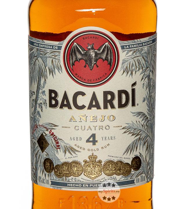 Immagine prodotto Bacardi Añejo 4 (1 x 70 cl)