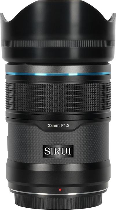 Actual product image Sirui Sniper 33mm F1.2 APSC Auto-Focus Lens (Nikon Z Mount, Black, Carbon Fibre) (Nikon Z, APS-C / DX)
