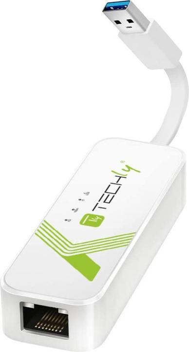 Techly IDATA USB-ETGIGA-3A Ethernet (USB, RJ45 Gigabit Ethernet (1x))
