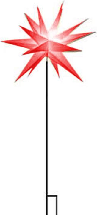 Produktbild HGD Weihnachtsstern Ø 60 cm mit Erdspiess