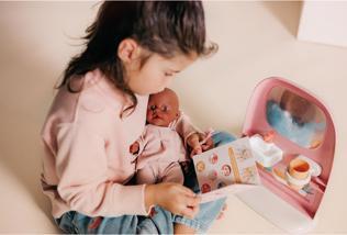 Actual product image Smoby Puppentoilette Babyschwester Rosa