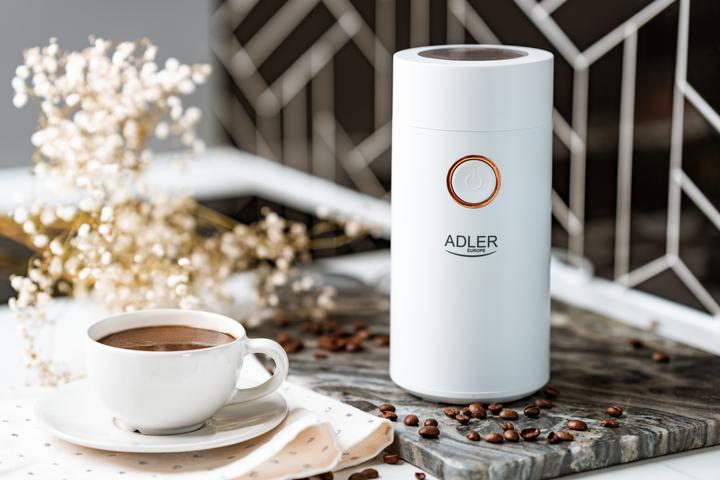 Image du produit Adler Moulin à café AD4446wg 150 W, Capacité de grains de café 75 g, Interrupteur de sécurité du