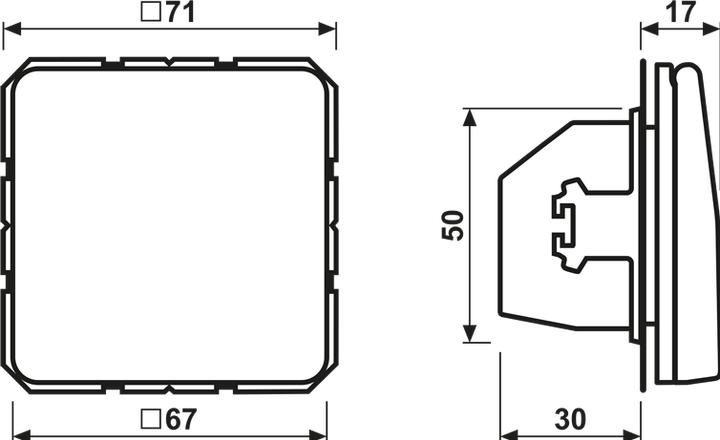 Actual product image JUNG SCHUKO socket outlet