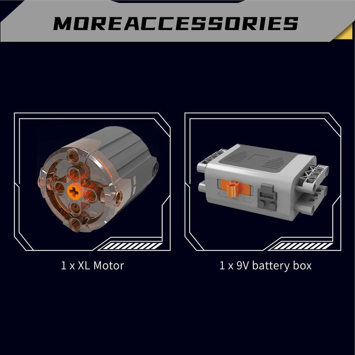 Produktbild Mould King 4-Zylinder Reihenmotor