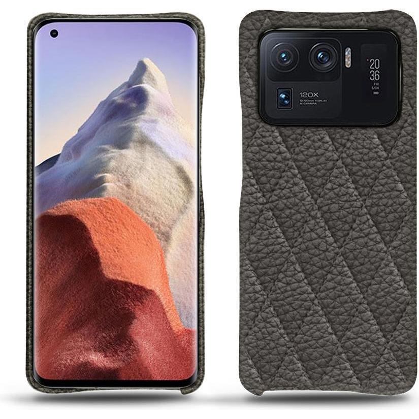 Noreve Lederschutzhülle (Xiaomi Mi 11 Ultra), Smartphone Hülle, Grau