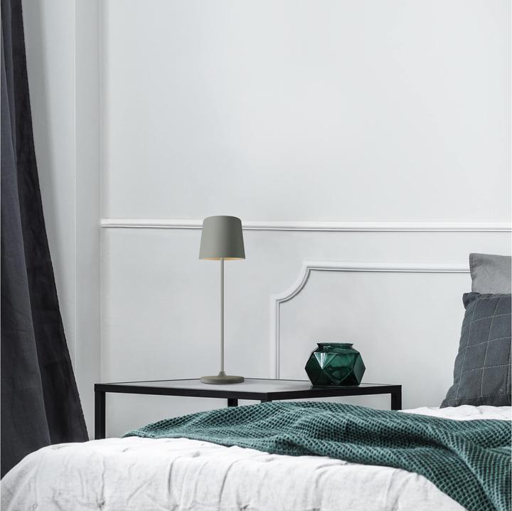 Actual product image Brilliant LED-Akku-Tischleuchte Kaami, 2 W, 310 lm, 3000 K, grau, 2er Set (310 lm)