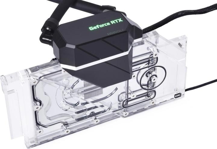 Actual product image Alphacool Eiswolf 2 GPU AIO 360mm RTX 3080/3090 TUF with backplate