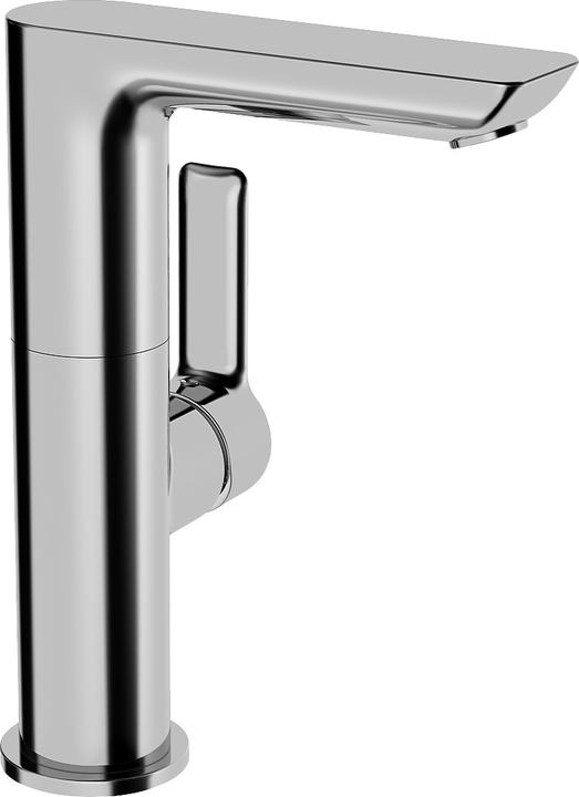 Productafbeelding Hansa 55352203 Eéngreeps wastafelmengkraan Hansaligna 5535, zijdelings bediende hendel, chroom
