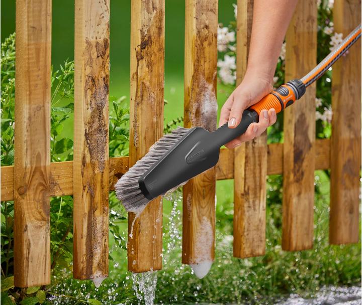 Actual product image Gardena Cleansystem wash set hand brush M soft