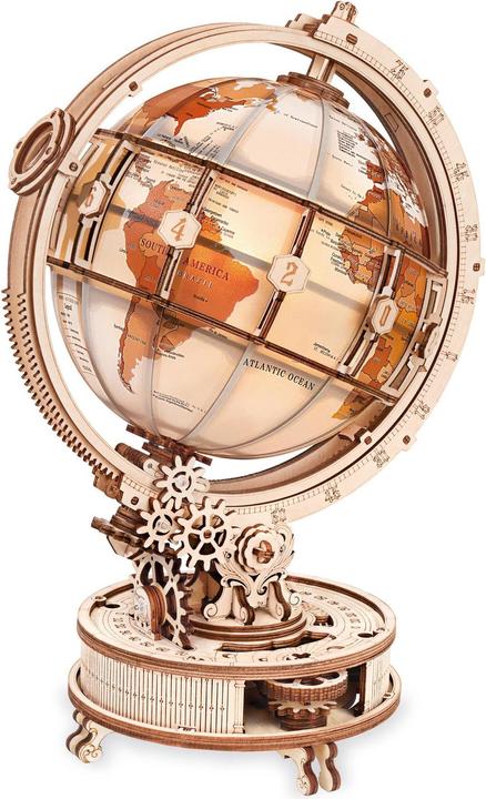 Rokr Luminous Globe - 3D Holzbausatz