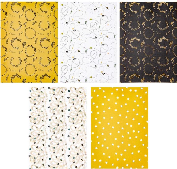 Actual product image Rico Design Christmas paper Nostalgic Christmas, 30 sheets, A4 (Wrapping paper, 1 x)