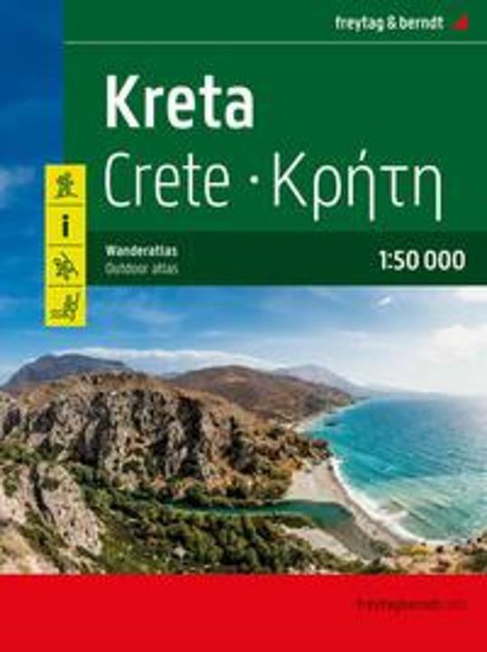 Actual product image Crete, hiking atlas 1:50,000, freytag & berndt