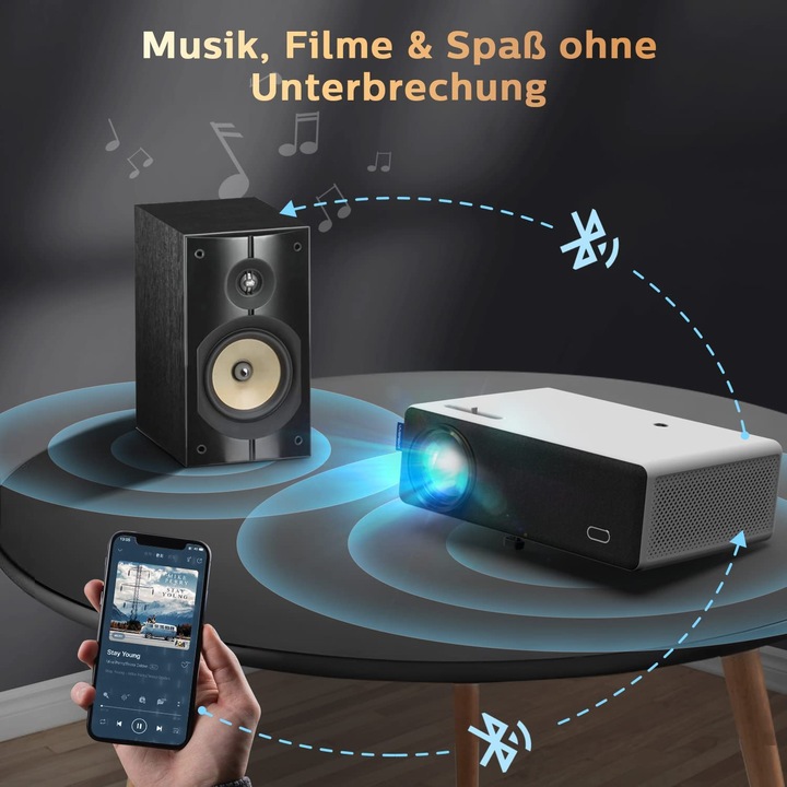 Actual product image ViviBright Projector D5000
