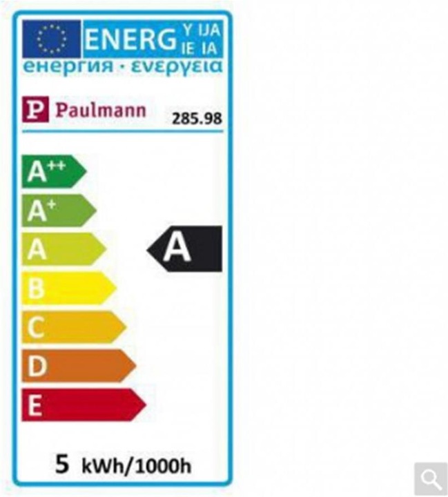 Energie-Label Paulmann Kolben ST64 Inner Glow (E27, 4 W, 200 lm, 1 x, A)